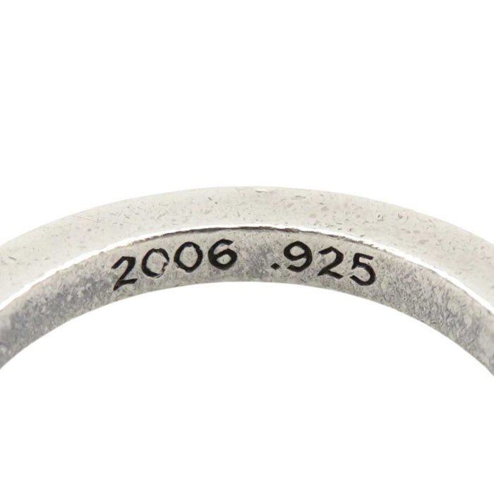 CHROME HEARTS 
ESPACEUR CH Croix Argent 
Édition limitée Honolulu Bague Espaceur FUCK YOU 3MM