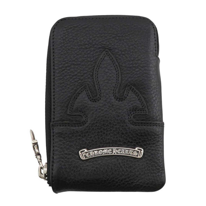 CHROME HEARTS 
ONE TRILLION DOLLARS Flareany Dagger Zip Pelle 
One Trillion Flareany Portafoglio
