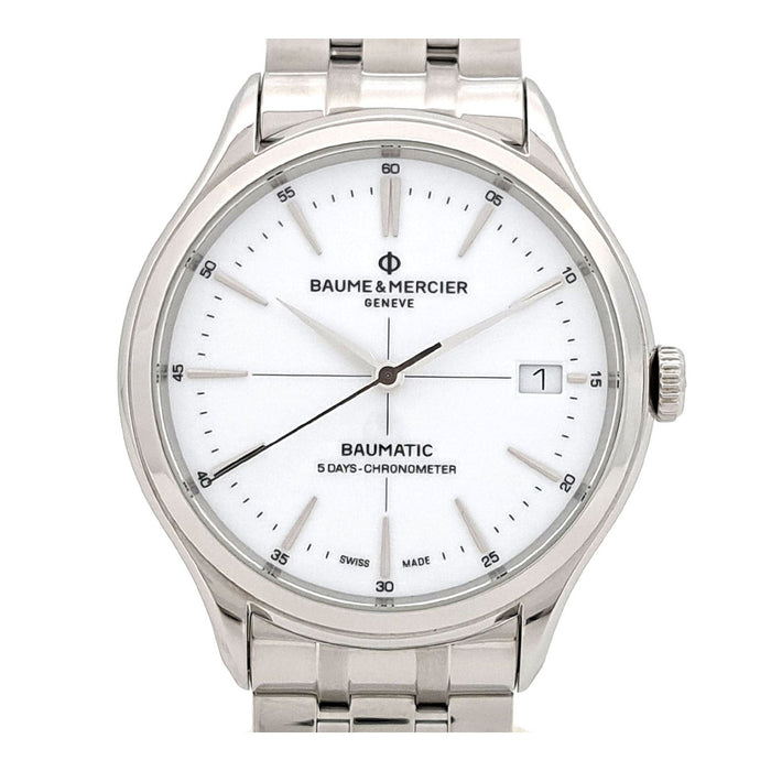 Baume & Mercier 
クリフトン ボーマティック 5デイズ 
箱付