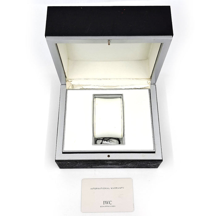 IWC 
Portuguese Chronograph 
With box and warranty card