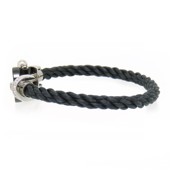 FRED Force 10 Bracelet LM Black Ceramic Diamond