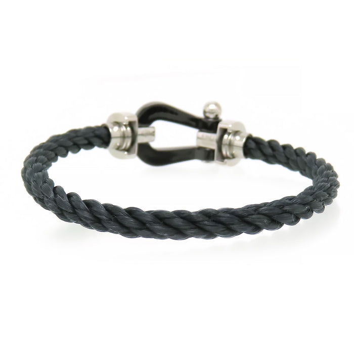 FRED Force 10 Bracelet LM Black Ceramic Diamond
