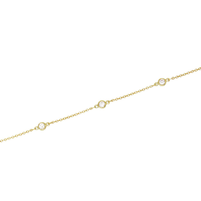 TIFFANY&Co. 
Bracciale Bypass Yard 6P Diamanti