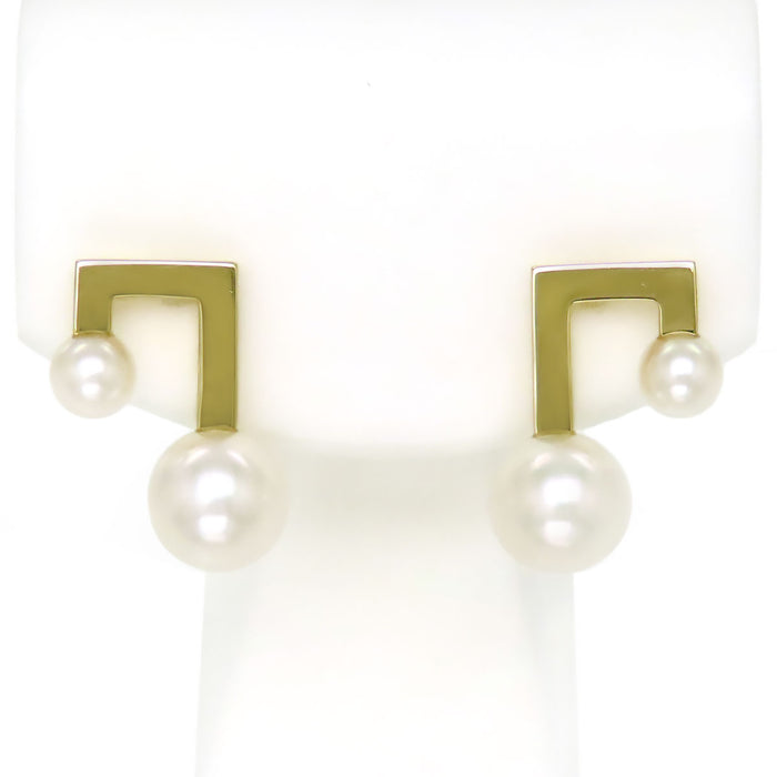 TASAKI 
Balance Note Earrings