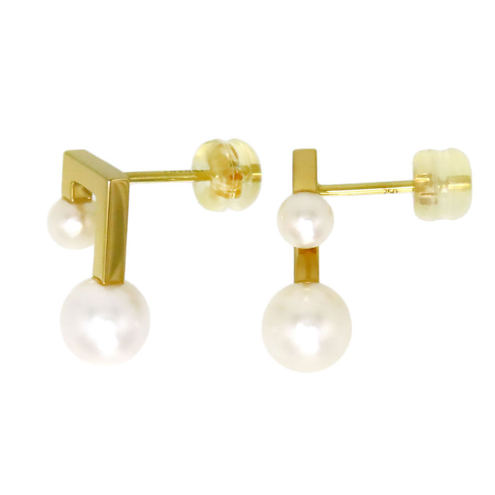 TASAKI 
Balance Note Earrings