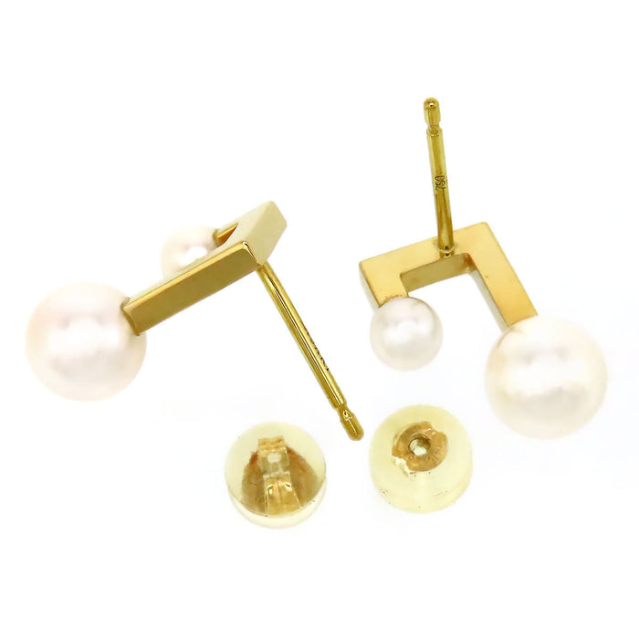 TASAKI 
Balance Note Earrings