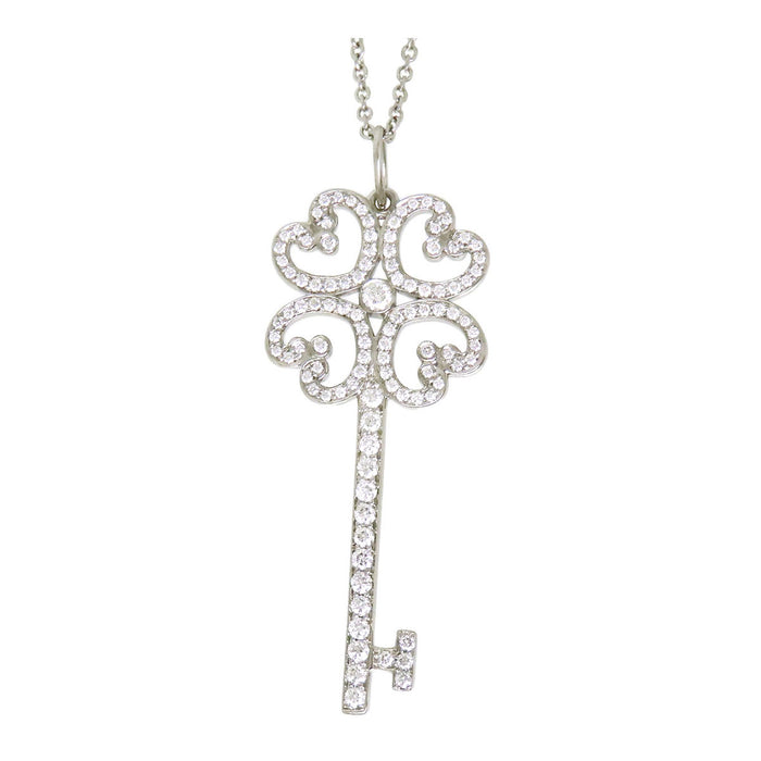 TIFFANY&Co. 
Collana Chiave Cuore Quadra