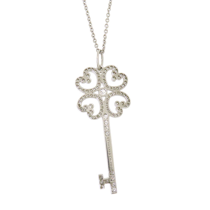TIFFANY&Co. 
Collana Chiave Cuore Quadra