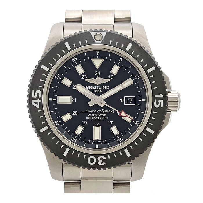 BREITLING 
Superocean 44 Special Black 
With box and warranty card