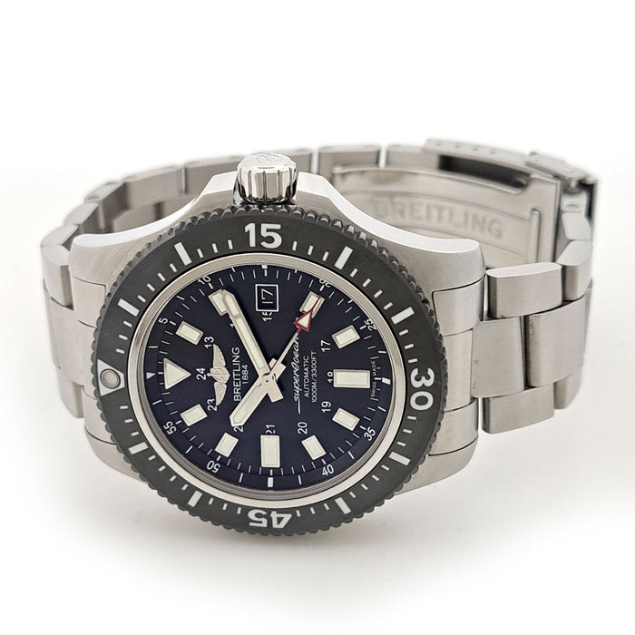 BREITLING 
Superocean 44 Special Black 
With box and warranty card
