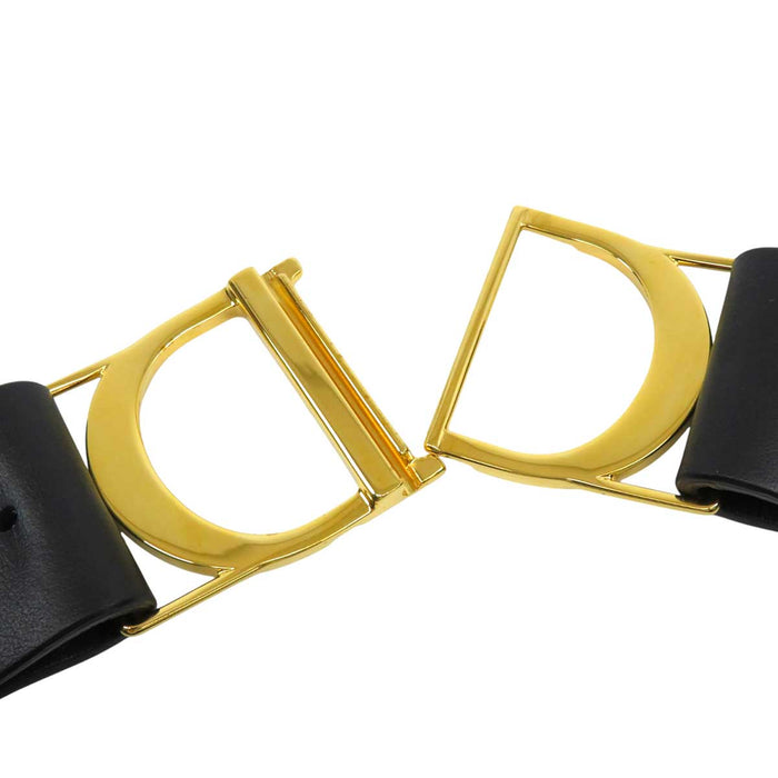 Dior
Logo Leather Gold-colored Metal
CD Slide Hook Buckle Belt
Christian Dior
