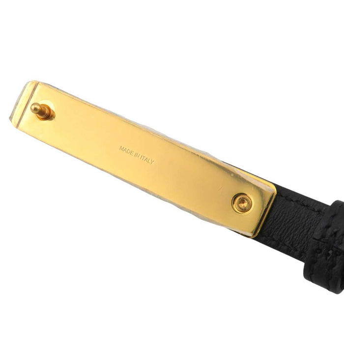 Dior 
レザー ゴールドカラーメタル GP 
ID ベルト アイコンバー バックル