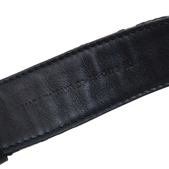 Dior 
ロゴ キャンバス レザー ゴールドカラーメタル 
オブリーク ジャカード Dバックル ベルト