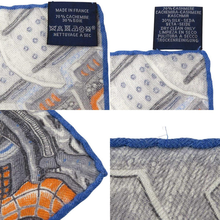 HERMES
Cashmere blend Silk blend Cashil Large size Astronaut Star
Scarf 100 Galaxy Galaxy