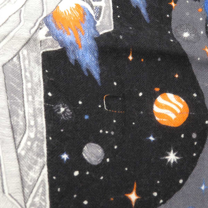 HERMES
Cashmere blend Silk blend Cashil Large size Astronaut Star
Scarf 100 Galaxy Galaxy