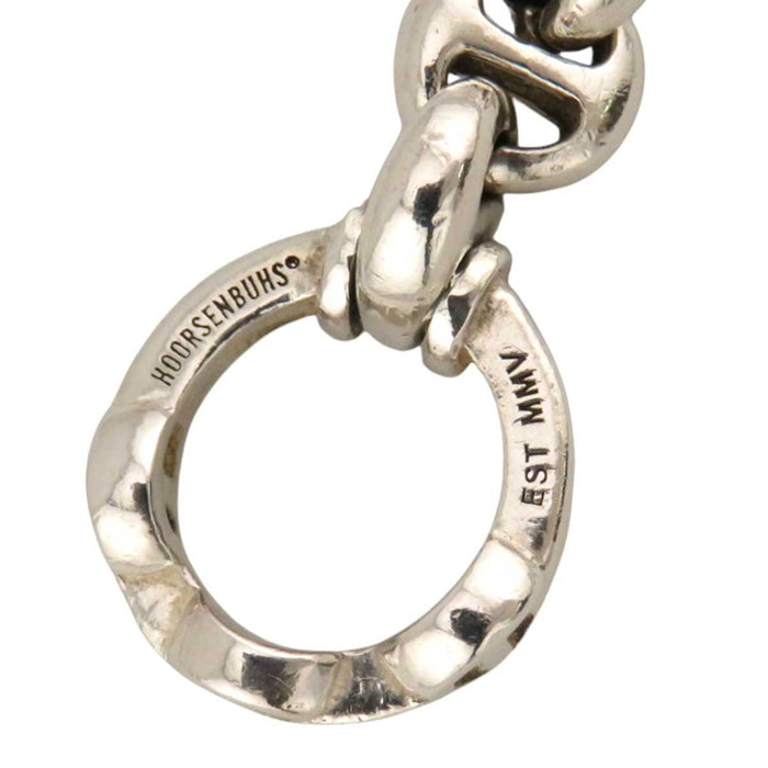 HOORSENBUHS 
5MM OPEN-LINK BRACELET Silver 
Open-link Bracelet 6P Diamond