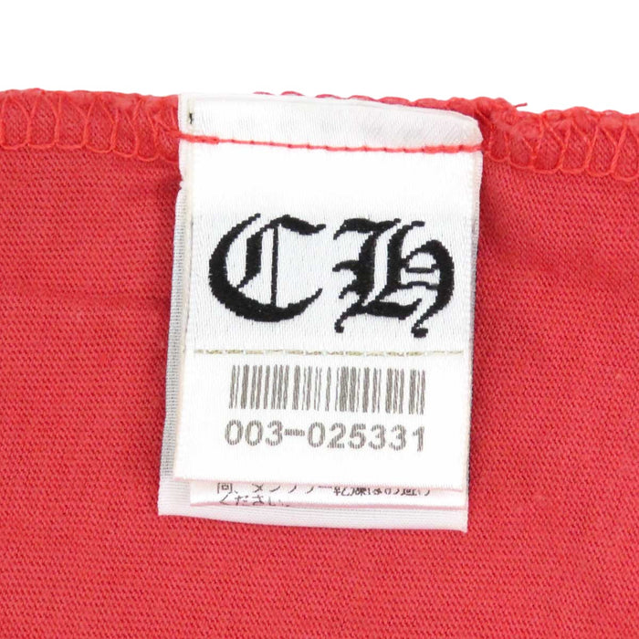 CHROME HEARTS 
クロス コットン 
ホースシュー プリント Tシャツ