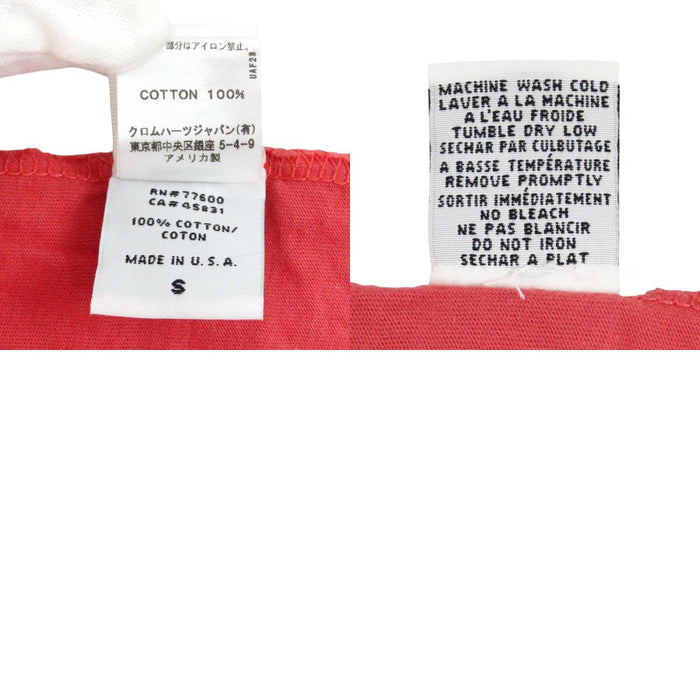 CHROME HEARTS 
クロス コットン 
ホースシュー プリント Tシャツ