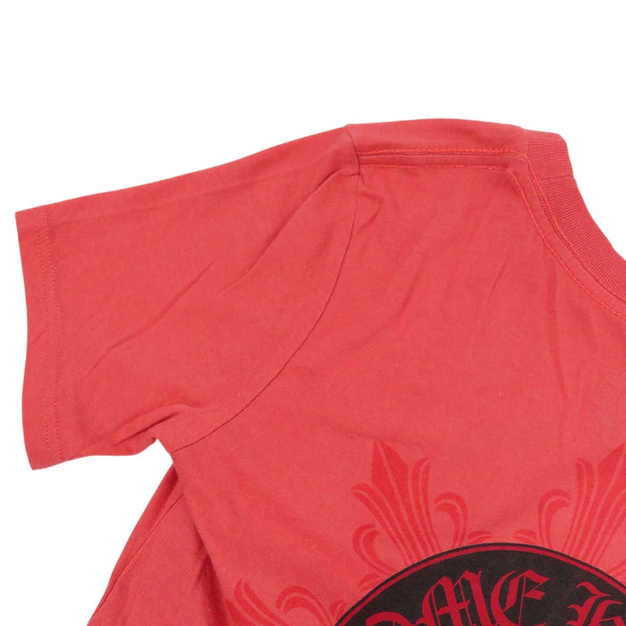 CHROME HEARTS 
クロス コットン 
ホースシュー プリント Tシャツ
