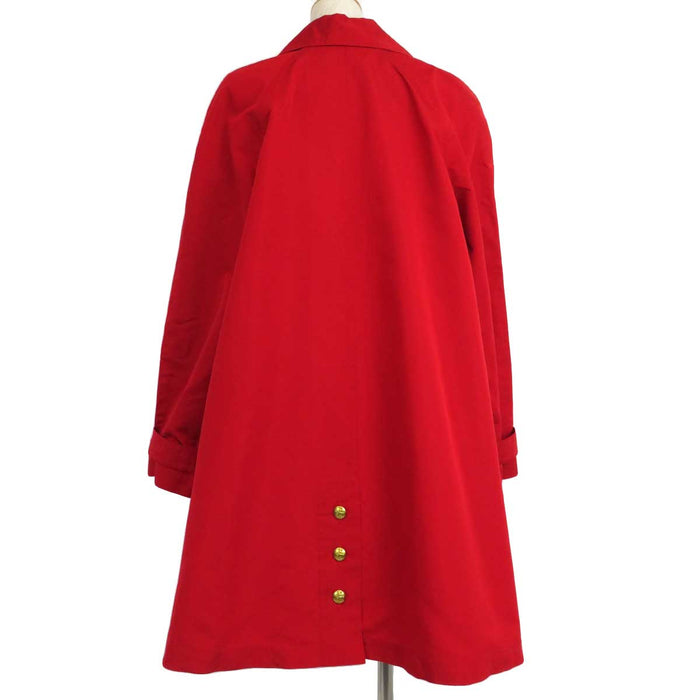 CHANEL 
Logo COCO CC Corona Bottone Coco 
Marchio Coco Vintage Cappotto di Seta
