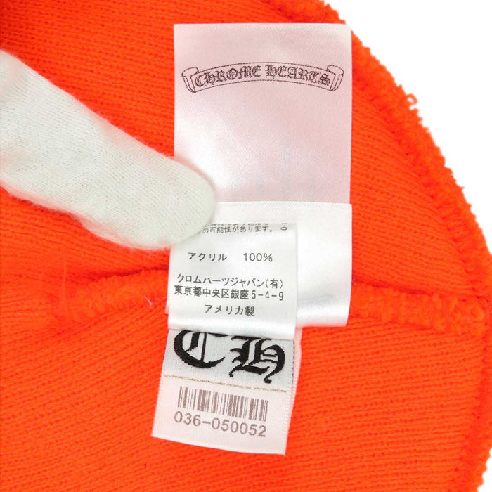 CHROME HEARTS
CH Plus Logo Cemetery Cross
Triple Cross Embroidery Knit Cap