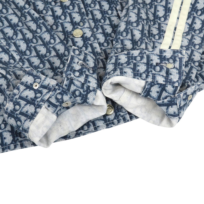 Dior 
ロゴ 総柄 コットン 
オブリーク シャツ ジャケット