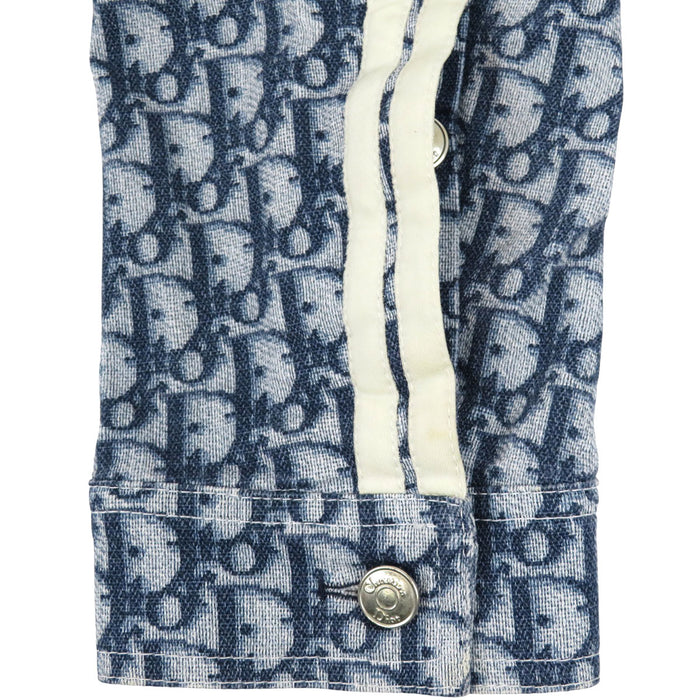 Dior 
ロゴ 総柄 コットン 
オブリーク シャツ ジャケット