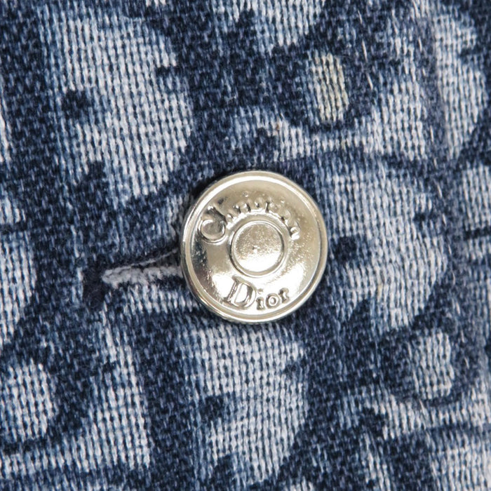 Dior 
ロゴ 総柄 コットン 
オブリーク シャツ ジャケット