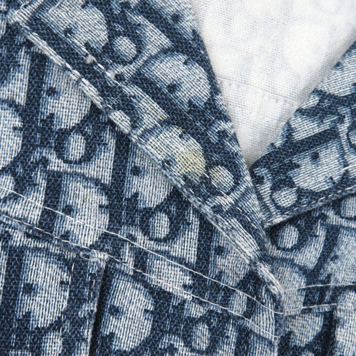 Dior 
ロゴ 総柄 コットン 
オブリーク シャツ ジャケット