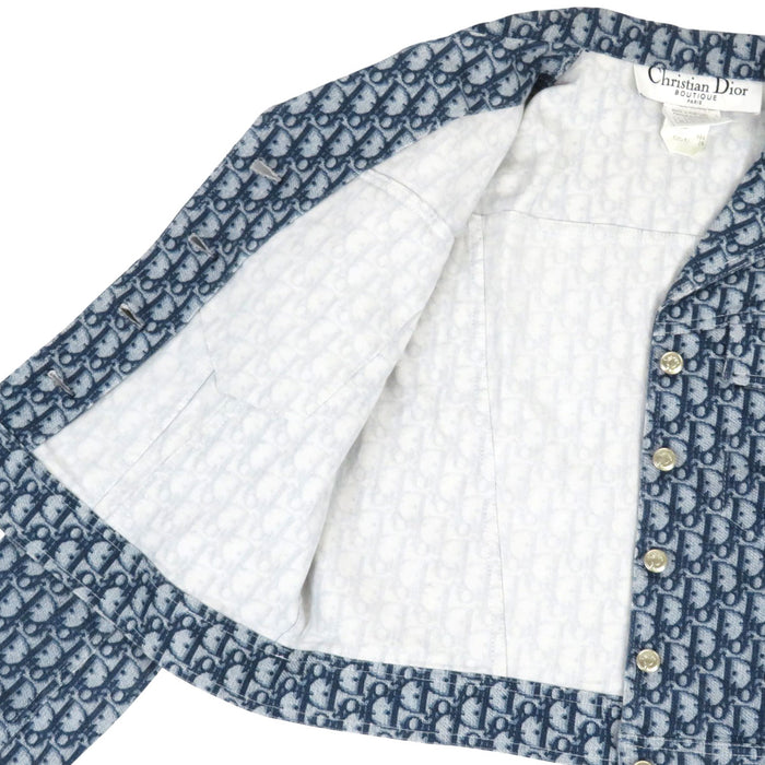 Dior 
ロゴ 総柄 コットン 
オブリーク シャツ ジャケット