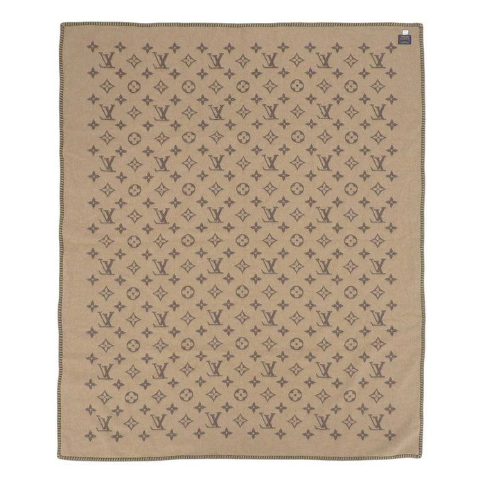 LOUIS VUITTON
LV Logo All-over Pattern Wool Cashmere Blend
Pled Neo Monogram Blanket