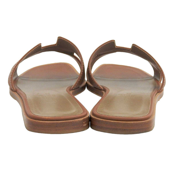 HERMES 
H ロゴ 
オラン レザー サンダル