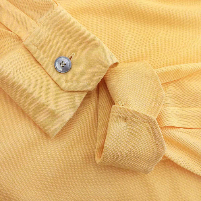 HERMES 
Embroidered Cotton Long Sleeve Shirt 
H Logo Long Sleeve Polo Shirt