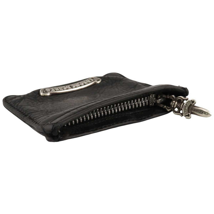 CHROME HEARTS 
ZPR CHNG 3×4 Etichetta a rotolo Portamonete 
Zip a pugnale Portamonete con cerniera