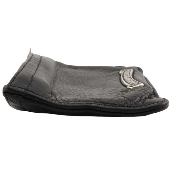 CHROME HEARTS 
ZPR CHNG 3×4 Etichetta a rotolo Portamonete 
Zip a pugnale Portamonete con cerniera