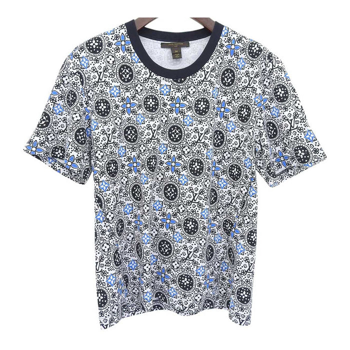 LOUIS VUITTON 
LV ロゴ 総柄 コットン 
モノグラム ショートスリーブ Tシャツ