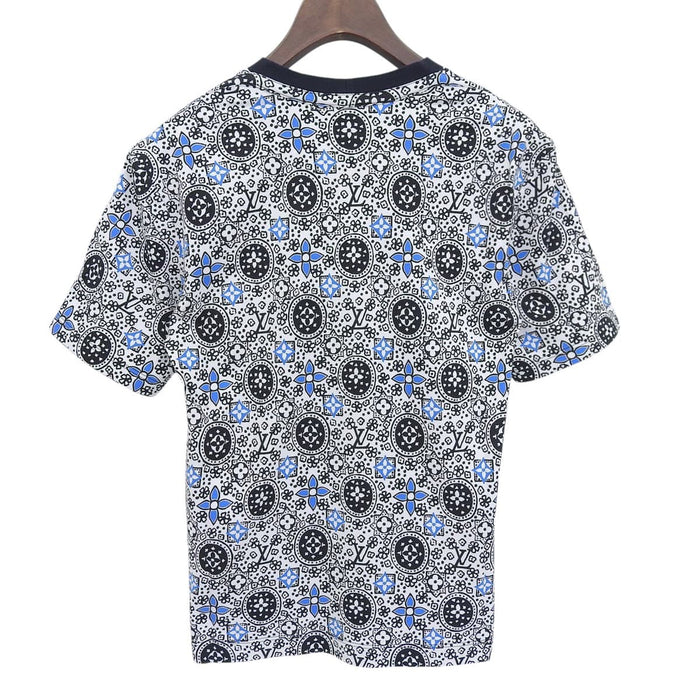 LOUIS VUITTON 
LV ロゴ 総柄 コットン 
モノグラム ショートスリーブ Tシャツ