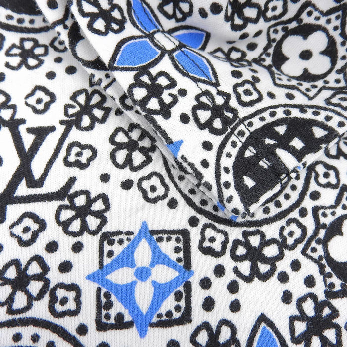 LOUIS VUITTON 
LV ロゴ 総柄 コットン 
モノグラム ショートスリーブ Tシャツ