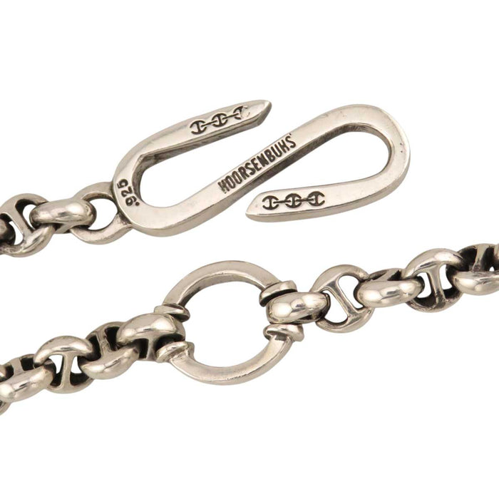 HOORSENBUHS 
OPEN-LINK WALLET CHAIN 15inch Silver 
Open-link Wallet Chain 15 inch