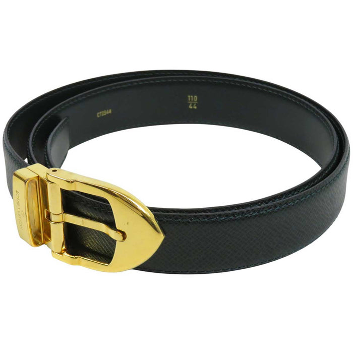 LOUIS VUITTON
Leather Gold Color Metal
Sangle Classic Belt 30MM
Taiga