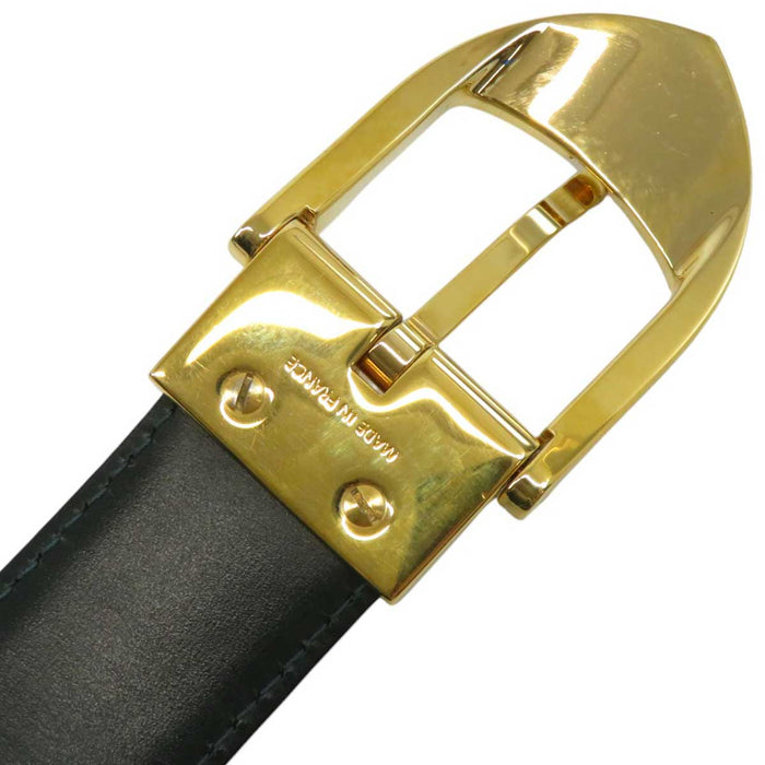 LOUIS VUITTON
Leather Gold Color Metal
Sangle Classic Belt 30MM
Taiga