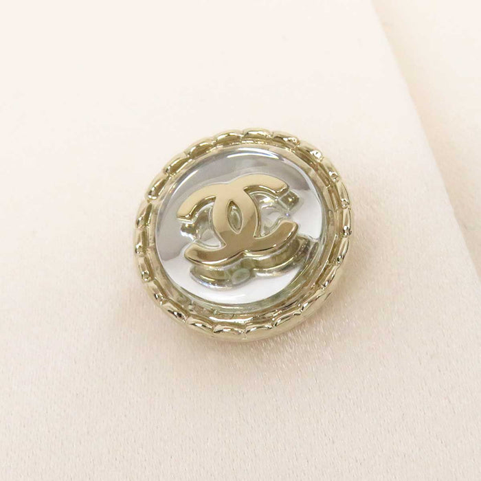 CHANEL 
COCO Coco Button rue cambon 31 High Neck 
Coco Mark Silk Sleeveless Long Shirt