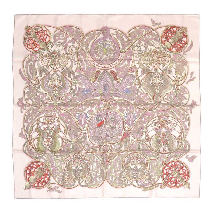 HERMES
Scarf Large Silk
Carré 90 La Charmante aux Animaux Animal Paradise