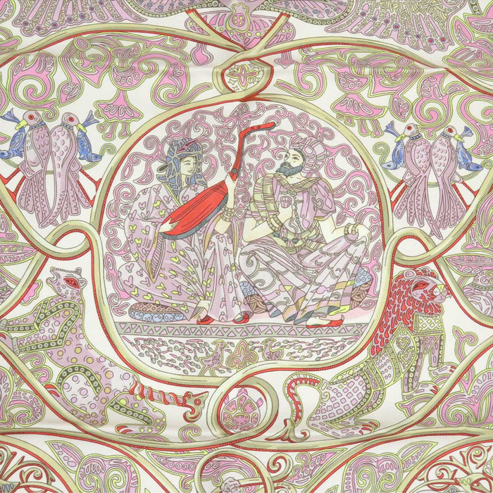 HERMES
Scarf Large Silk
Carré 90 La Charmante aux Animaux Animal Paradise