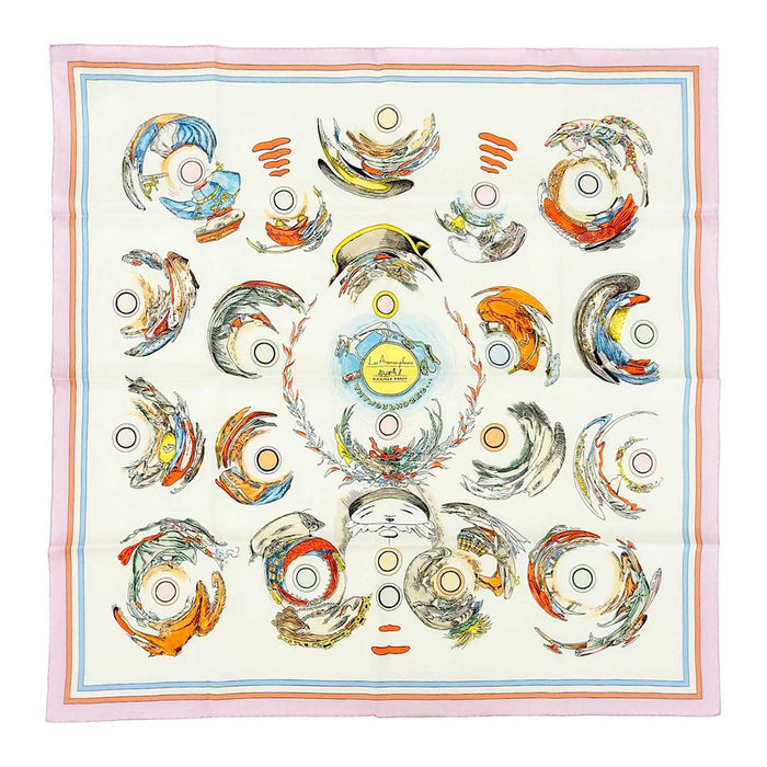 HERMES
Silk Carriage Large Square
Carré 70 Les Anamorphoses Anamorphoses Scarf