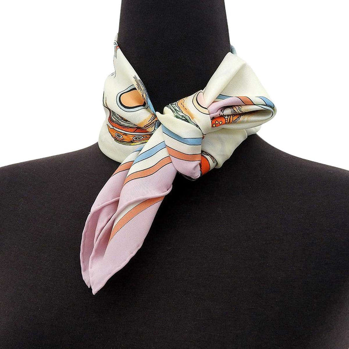 HERMES
Silk Carriage Large Square
Carré 70 Les Anamorphoses Anamorphoses Scarf