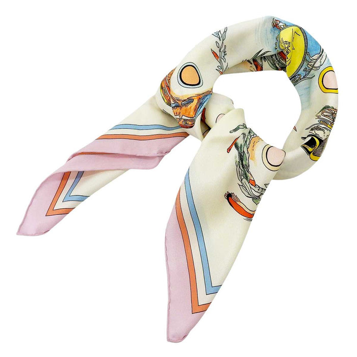HERMES
Silk Carriage Large Square
Carré 70 Les Anamorphoses Anamorphoses Scarf