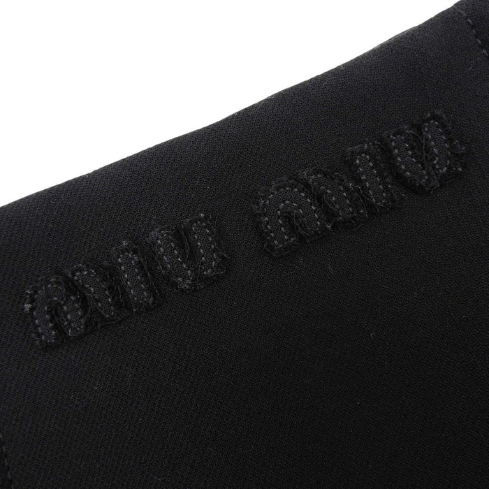 MIUMIU
Wool Button
Logo Mini Wrap Skirt