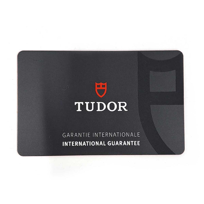 TUDOR
Heritage Black Bay
With Warranty Card