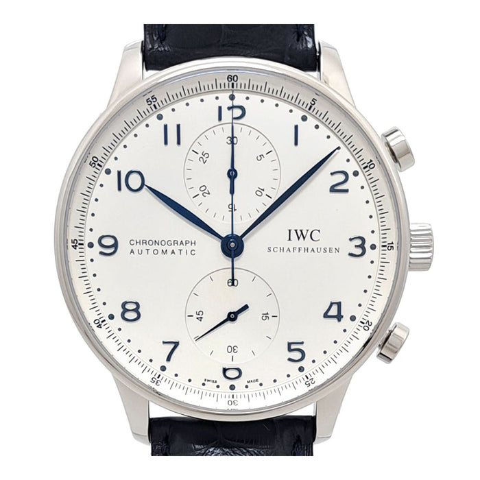 IWC 
Portuguese Chronograph 
With Warranty Card